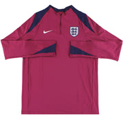 2024-25 England Nike Player Issue 1/4 Zip Training Top S