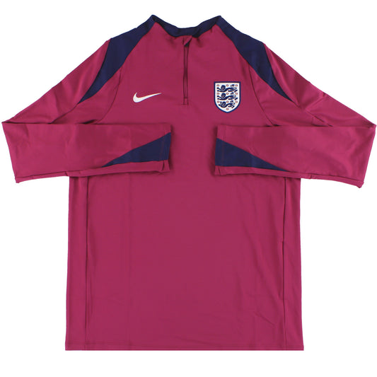 2024-25 England Nike Player Issue 1/4 Zip Training Top S