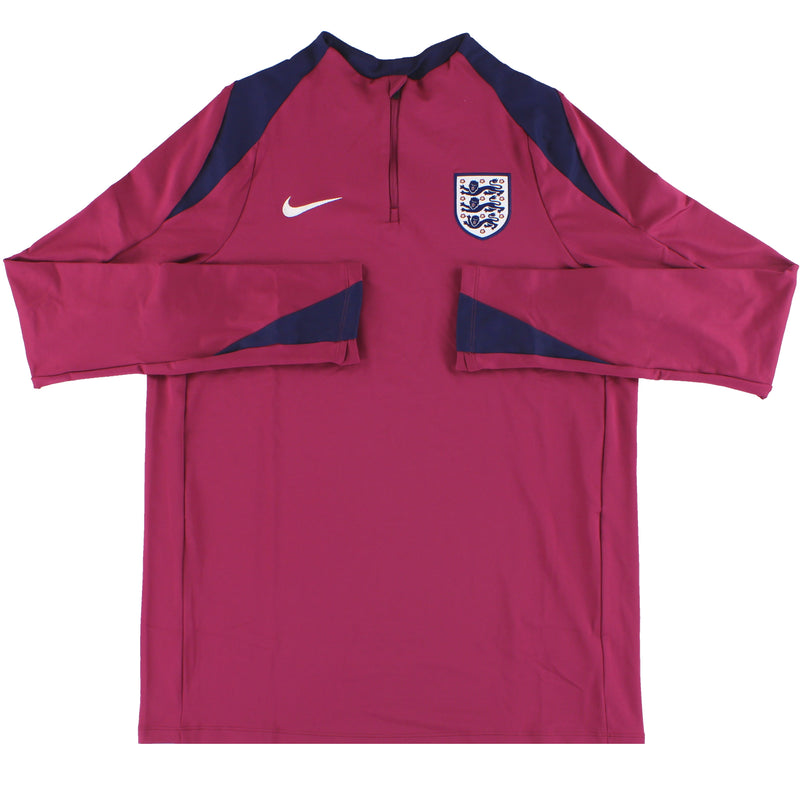 2024-25 England Nike Player Issue 1/4 Zip Training Top L