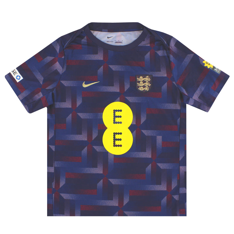 2024-25 England Nike Player Issue Pre-Match Shirt M