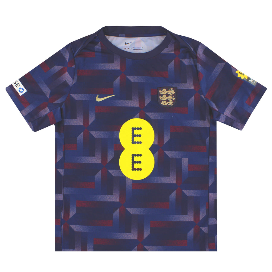 2024-25 England Nike Player Issue Pre-Match Shirt M