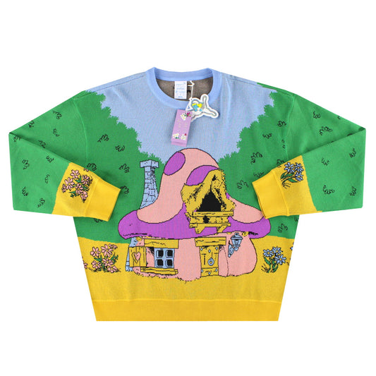 FENTY x PUMA x SMURFS Knit Crew Sweat Unisex *w/tags* M