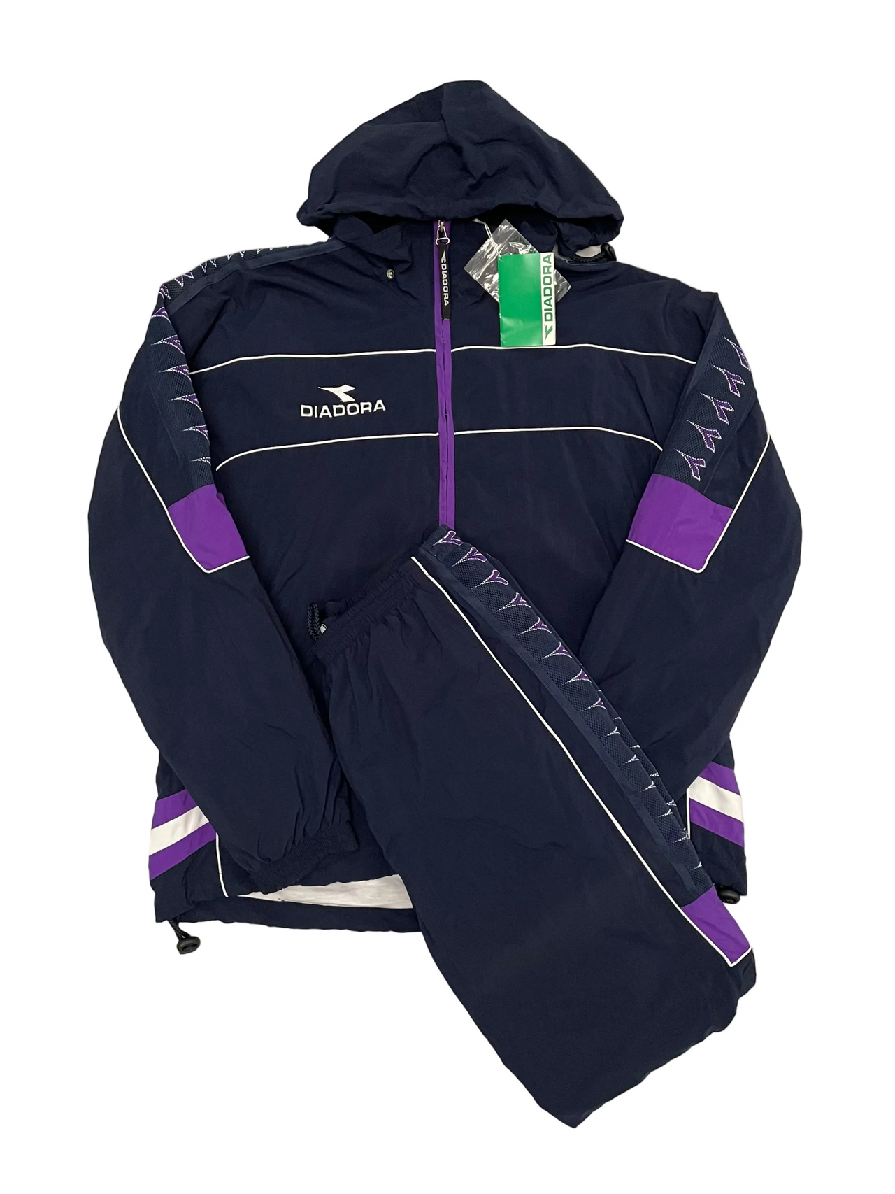 1998/99 FIORENTINA *BNWT* FULL TRACKSUIT (XL) DIADORA