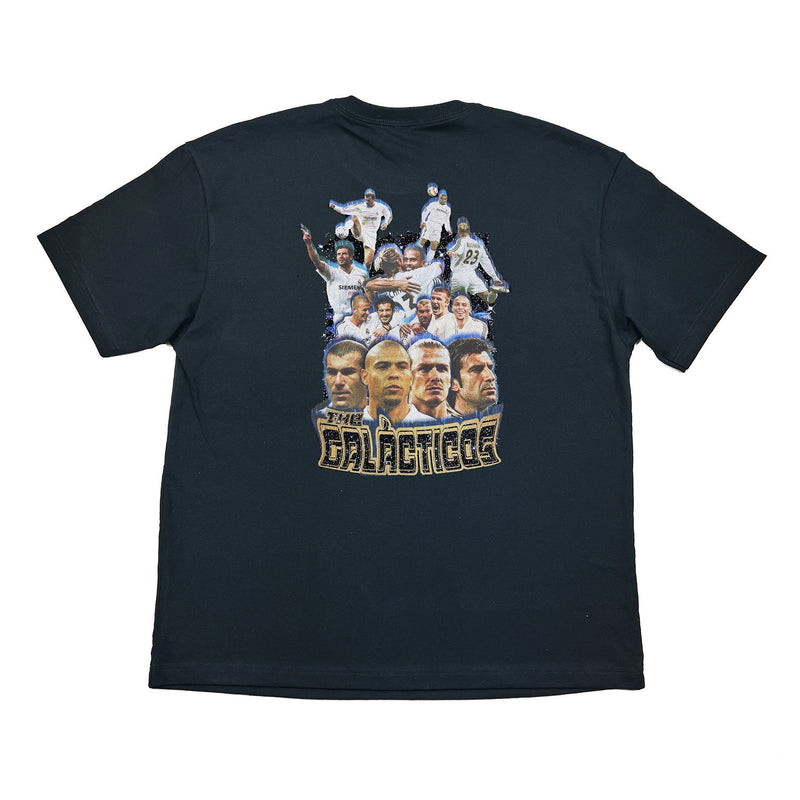 REAL MADRID THE GÁLACTICOS BOOTLEG TEE | Cult Kits, XL / Real Madrid / Black
