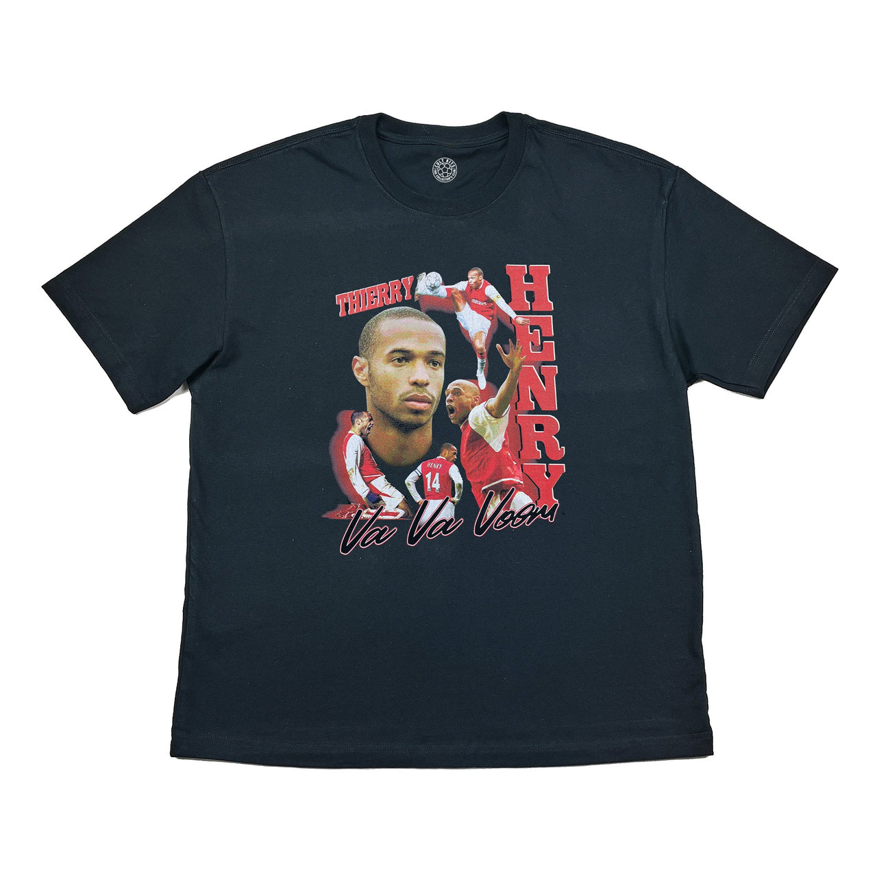 ARSENAL HENRY BOOTLEG TEE, Cult Kits, XXL / Arsenal / Black
