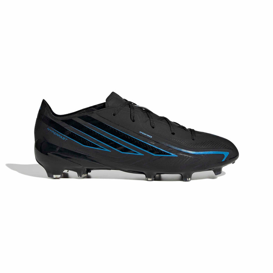 adidas F50 Hyperfast Elite FG/AG Jnr Fußballschuhe – Core Black/Core Black/Lucid Ray Blue