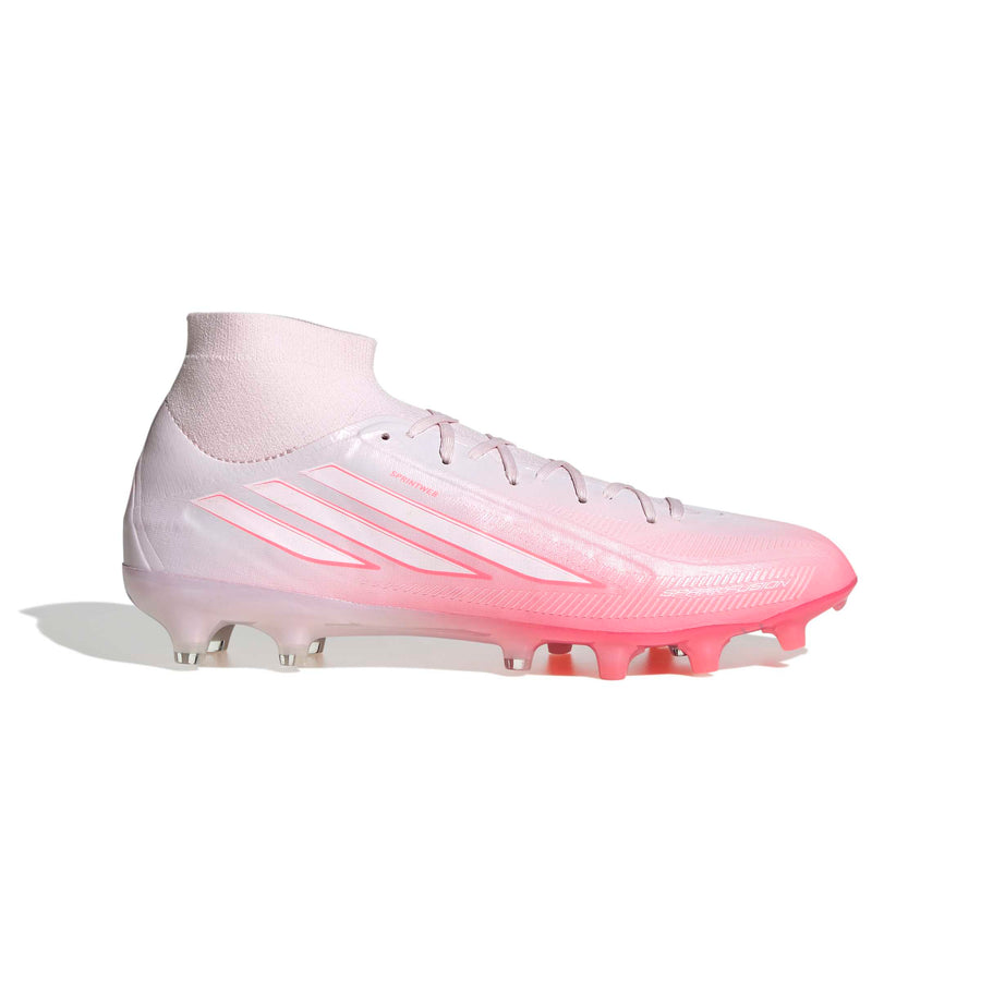 adidas F50 Sparkfusion Pro FG/AG Damen Fußballschuhe - Solar Turbo/Ftwr White/Distilled Pink