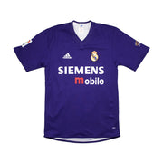 2002/03 Real Madrid Raúl #7 Centenary Drittes Trikot (S) Adidas