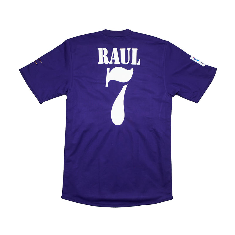 2002/03 Real Madrid Raul #7 Centenary Third Shirt (S) Adidas