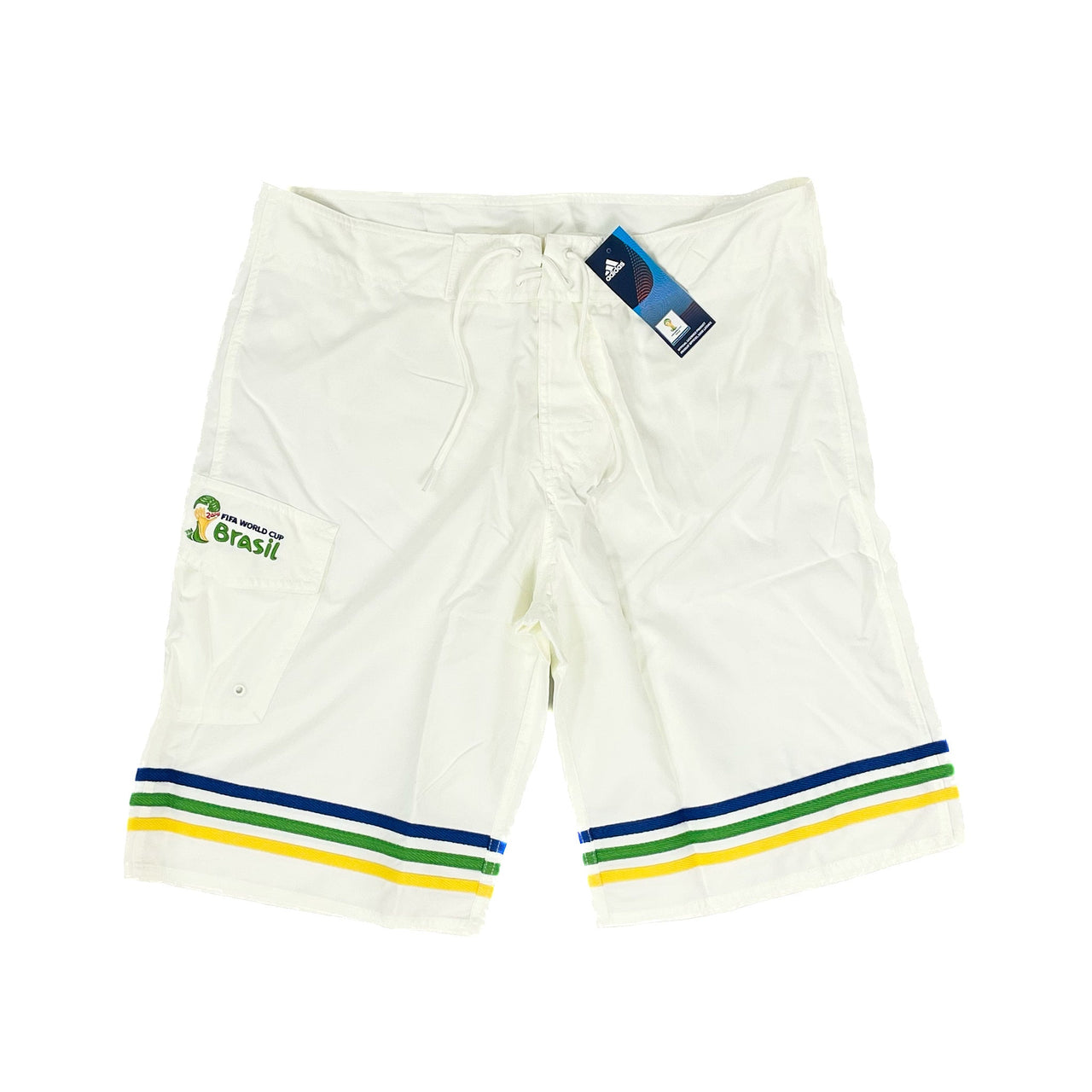 2014 BRAZIL *BNWT* ADIDAS WORLD CUP SHORTS (MULTIPLE SIZES) OE | Cult Kits, Medium / Adidas / 2014