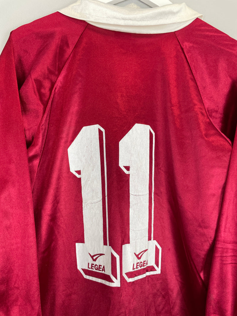 1993/95 Salernitana #11 L/S Home Shirt (M) Legea