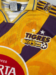 1997/98 Tigres UANL *Unterschriebenes* Heimtrikot (L) Atletica