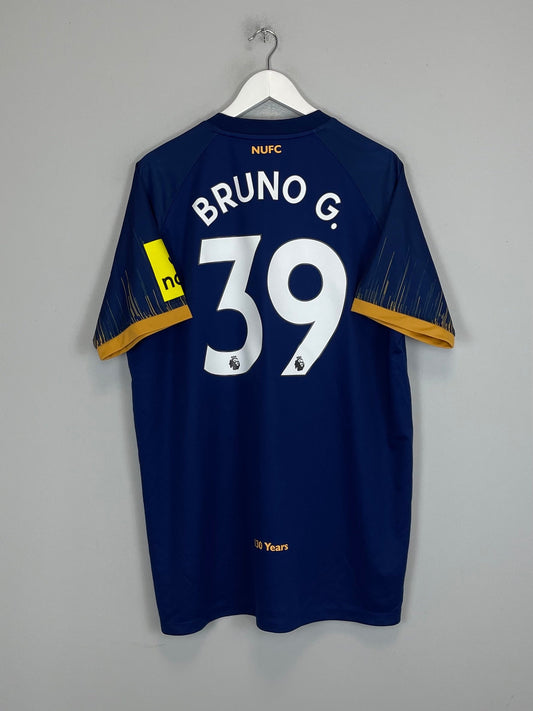 CULT KITS - 2022/23 NEWCASTLE UNITED BRUNO G. #39 AWAY SHIRT (XXL) CASTORE