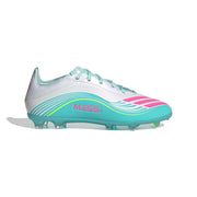adidas F50 Elite Messi FG/AG Jnr Fußballschuhe - Ftwr White/Lucid Pink/Flash Aqua