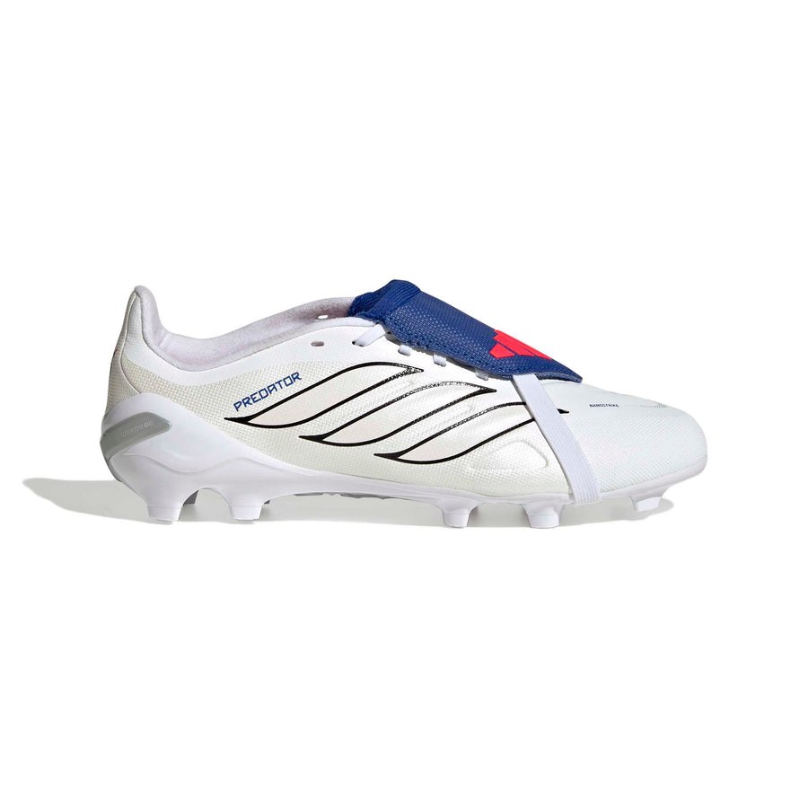 adidas Predator 26 League Stulpenzunge FG/AG Jnr Fußballschuhe - Ftwr White/Zero Met./Royal Blue