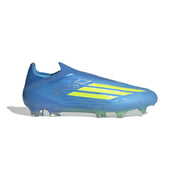 adidas F50 Elite Laceless FG/AG Fußballschuhe - Lucid Ray Blue/Team Solar Yellow/Lucid Aquamarine