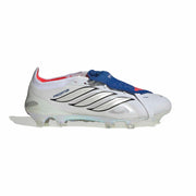 adidas Predator 26 Elite Fold--Over Tongue FG/AG Fußballschuhe - Ftwr White/Zero Met./Royal Blue
