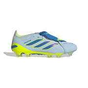 adidas Predator 26 Elite Fold-Over Tongue FG/AG Fußballschuhe - Crystal Sky/Ray Blue/Team Solar Yellow