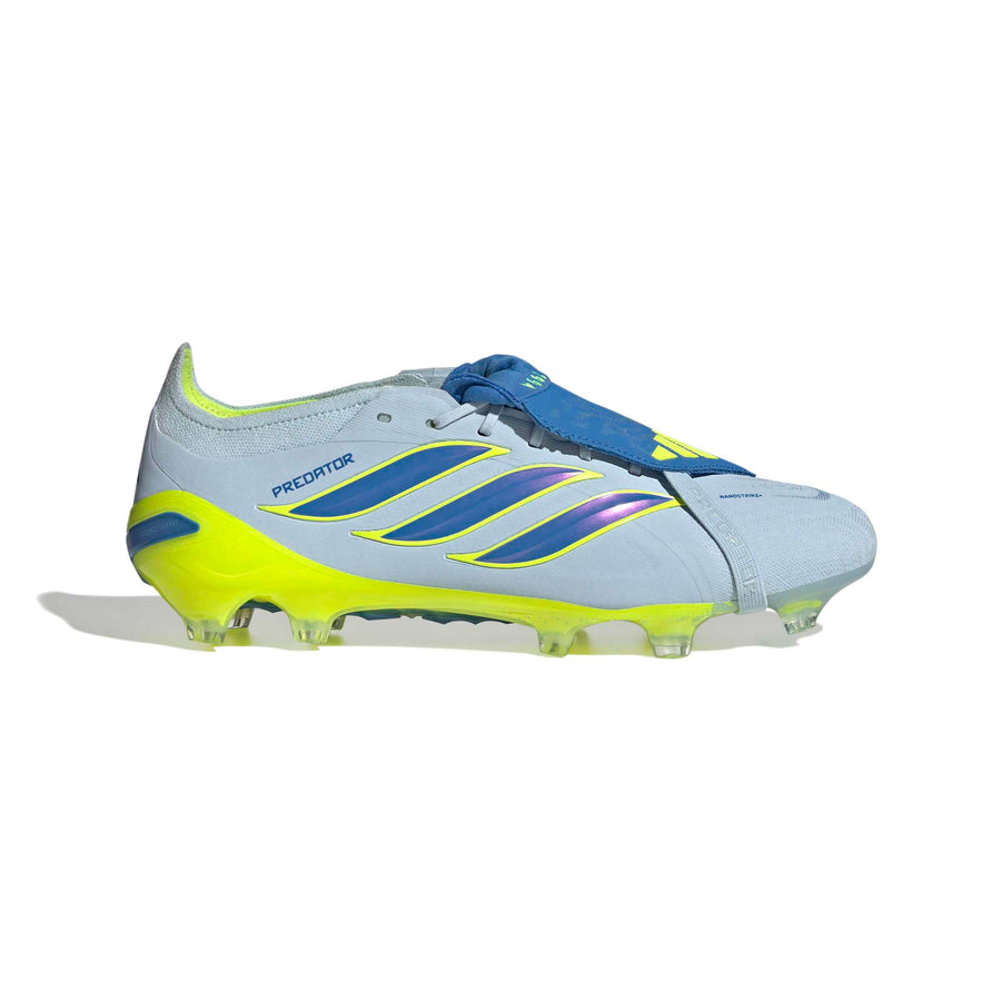 adidas Predator 26 Elite Fold-Over Tongue FG/AG Fußballschuhe - Crystal Sky/Ray Blue/Team Solar Yellow