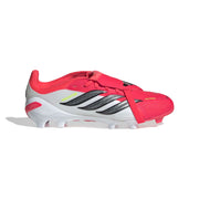 adidas Predator 26 Elite Fold-Over Tongue FG/AG Jnr Fußballschuhe - Lucid Red/Core Black/Ftwr White