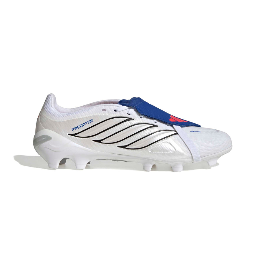 adidas Predator 26 League Fold Over Tongue FG/AG Fußballschuhe - Ftwr White/Zero Met./Royal Blue