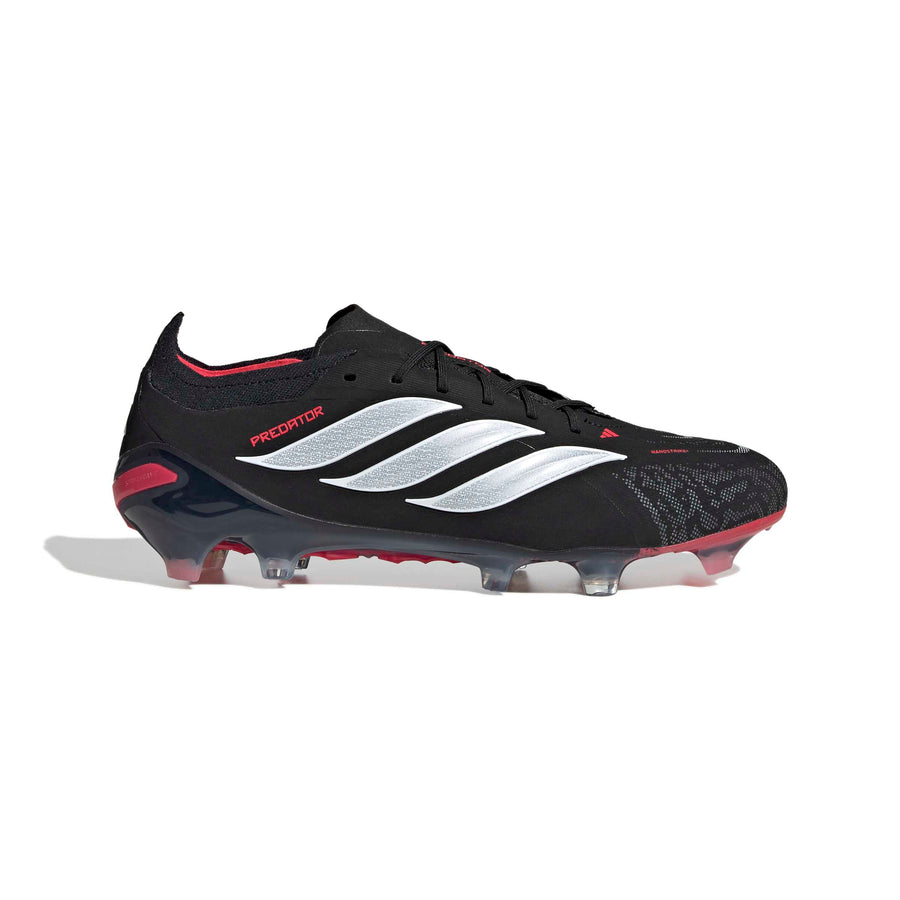 adidas Predator 26 Elite FG/AG Fußballschuhe – Core Black/Ftwr White/Lucid Red
