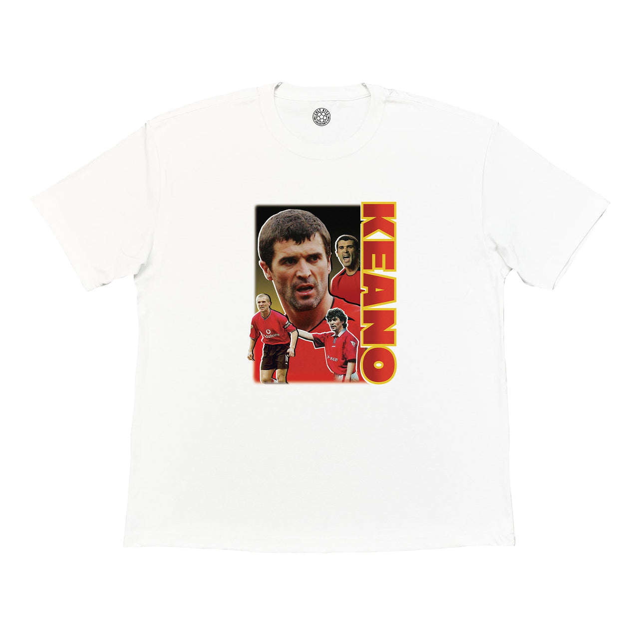 MANCHESTER UNITED KEANO BOOTLEG TEE | Cult Kits, XXL / Manchester United / White