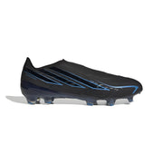 adidas F50 Hyperfast Elite Laceless FG/AG Fußballschuhe - Core Black/Core Black/Lucid Ray Blue