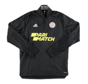 2019-20 Leicester adidas 1/4 Zip Training Top L
