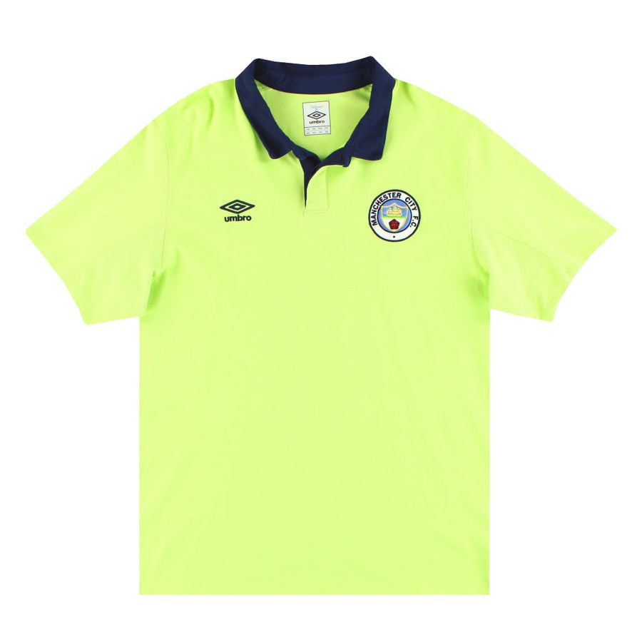 2010-12 Manchester City Umbro Poloshirt XXL