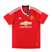 2015-16 Manchester United adidas Heimtrikot *OVP* S