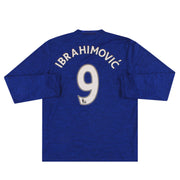 2016-17 Manchester United adidas Auswärtstrikot Ibrahimovic #9 Langarm
