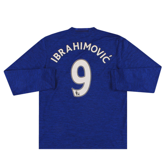 2016-17 Manchester United adidas Away Shirt Ibrahimovic #9 L/S