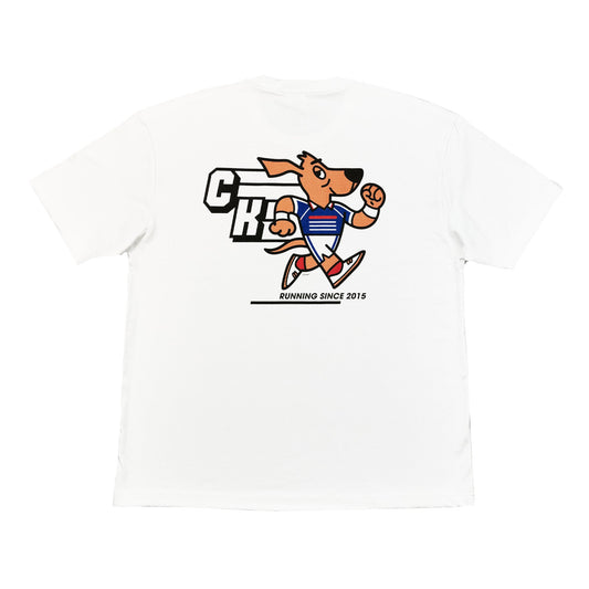 RUNNERS CLUB MASCOT TEE | Cult Kits, Medium / France / White