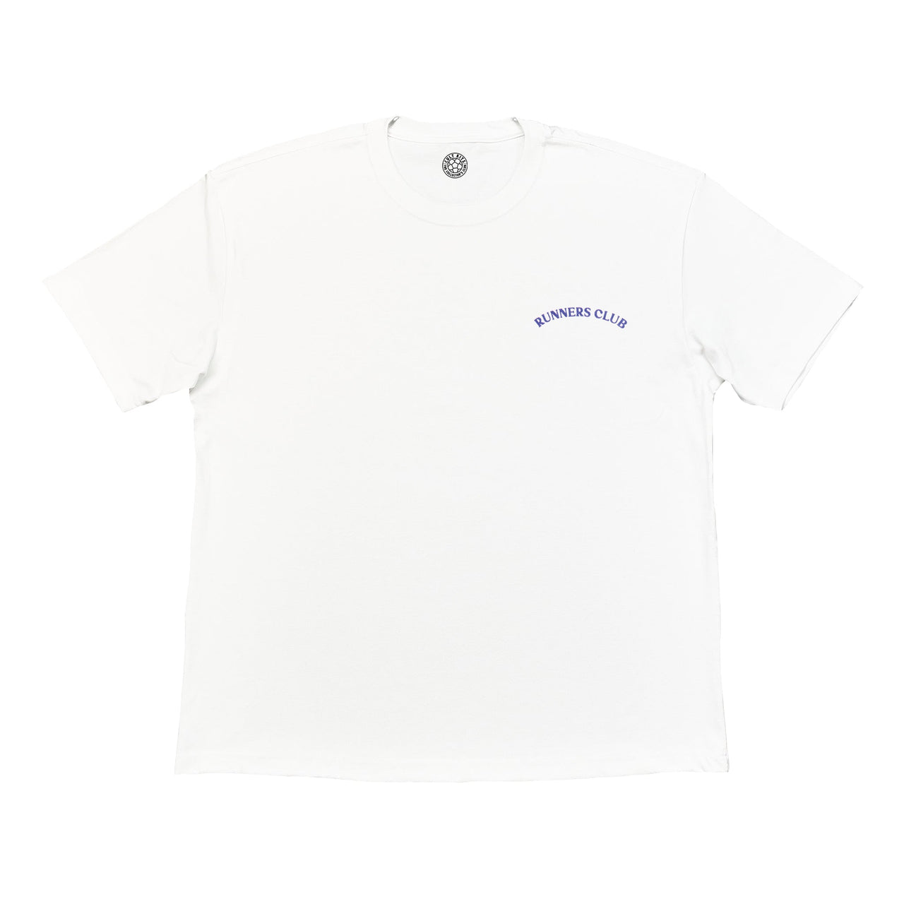 RUNNERS CLUB FOOTBALL TEE | Cult Kits, Medium / Runners Club / White