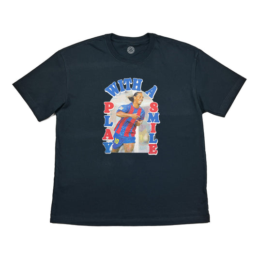 PLAY WITH A SMILE BOOTLEG TEE, Cult Kits, XXL / Barcelona / Black
