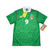 1994 Mexiko Sanchez #9 *BNWT* Heimtrikot (M) Umbro