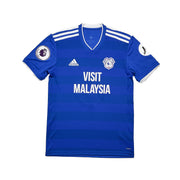 2018/19 Cardiff City Richards #6 *Match Issue* Heimtrikot (S) Adidas