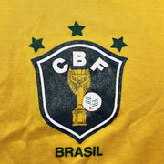 1982/85 Brasilien Heimtrikot (M) Topper