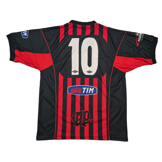 2001/02 Atletico Paranaense #10 Home Shirt (L) Umbro