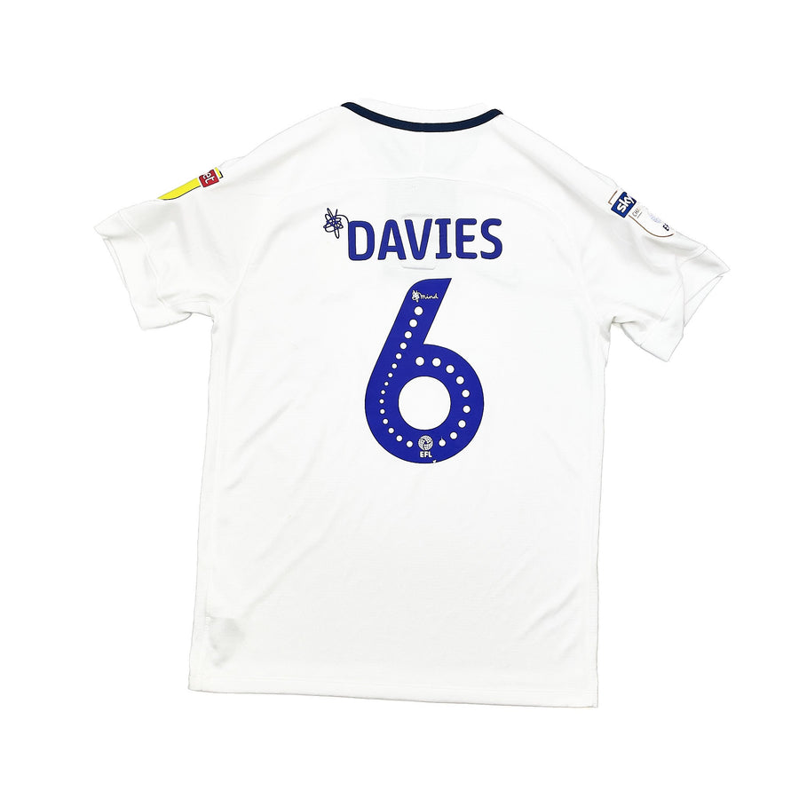 2018/19 Preston North End Davies #6 *Match Worn* Heimtrikot (M) Nike