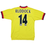 1997/99 Liverpool Ruddock #14 Auswärtstrikot (S) Reebok