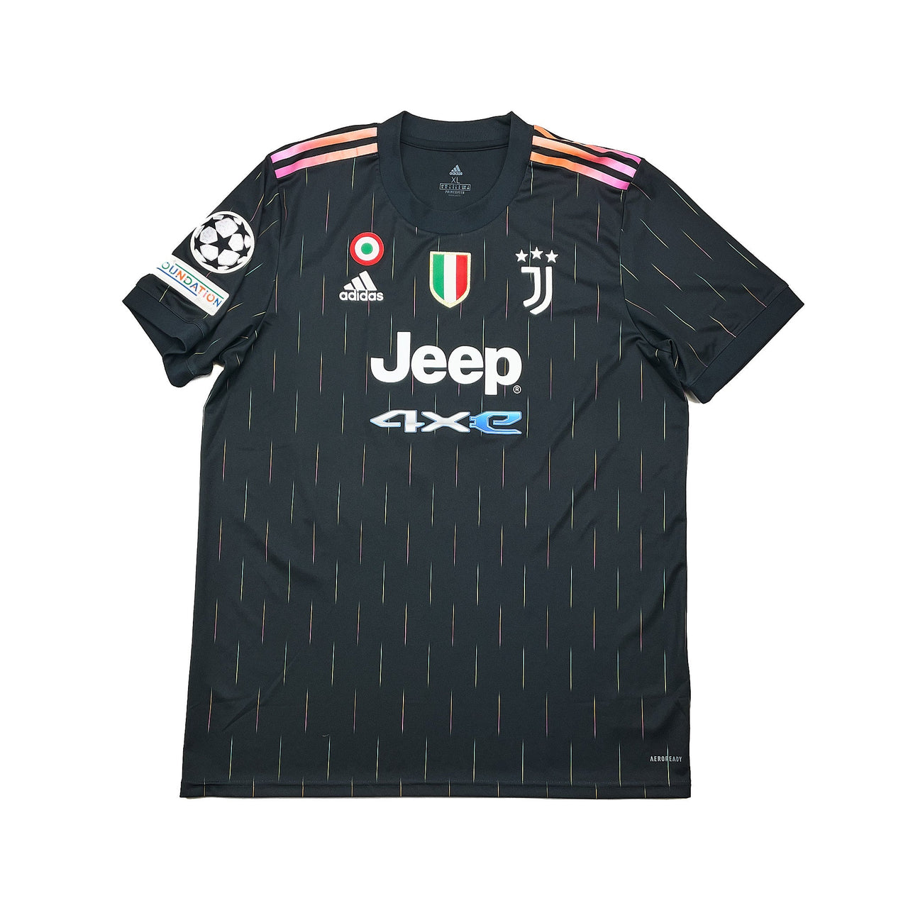 2021/22 JUVENTUS DE LIGT #4 C/L AWAY SHIRT (XL) ADIDAS