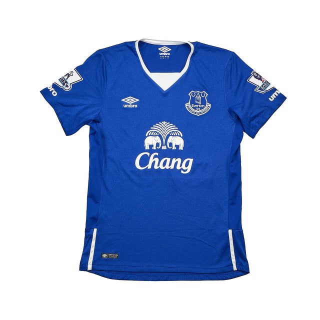 2019/20 EVERTON BARKLEY #20 *MATCH ISSUE + SIGNED* HOME SHIRT (M) UMBRO