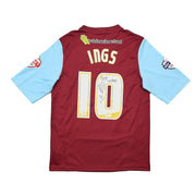 2013/14 Burnley Ings #10 *Spielvorbereitet + Unterschrieben* Heimtrikot (M) Puma
