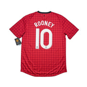 2012/13 Manchester United Rooney #10 *BNWT* Heimtrikot (L) Nike