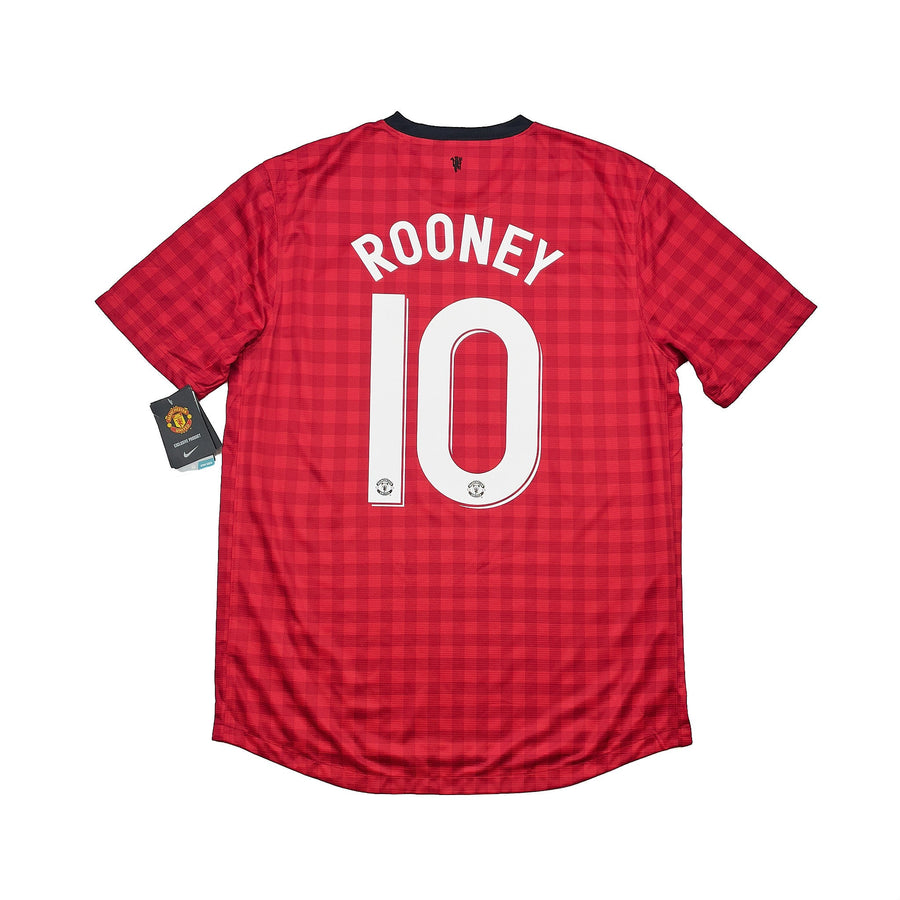2012/13 Manchester United Rooney #10 *BNWT* Heimtrikot (L) Nike