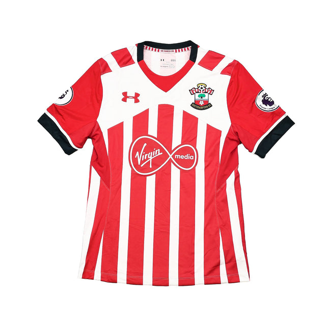 2016/17 SOUTHAMPTON RODRIGUEZ #9 *MATCH ISSUE* HOME SHIRT (L) UNDER ARMOUR