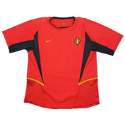 2002/04 Belgien Heimtrikot (XL) Nike