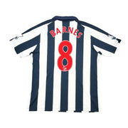 2010/11 West Brom Barnes #8 *Match Issue* Heim Trikot (L) Umbro
